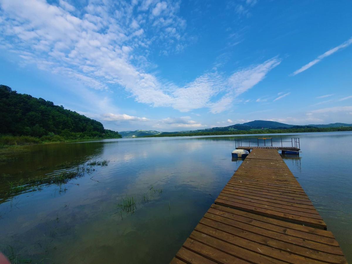 Dom Nad Jeziorem Roznowskim Tegoborze Exteriör bild